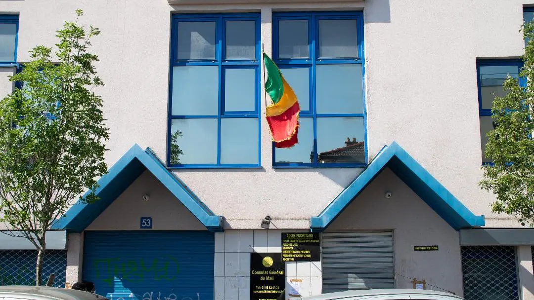 Photo du consulat du mali à paris, France