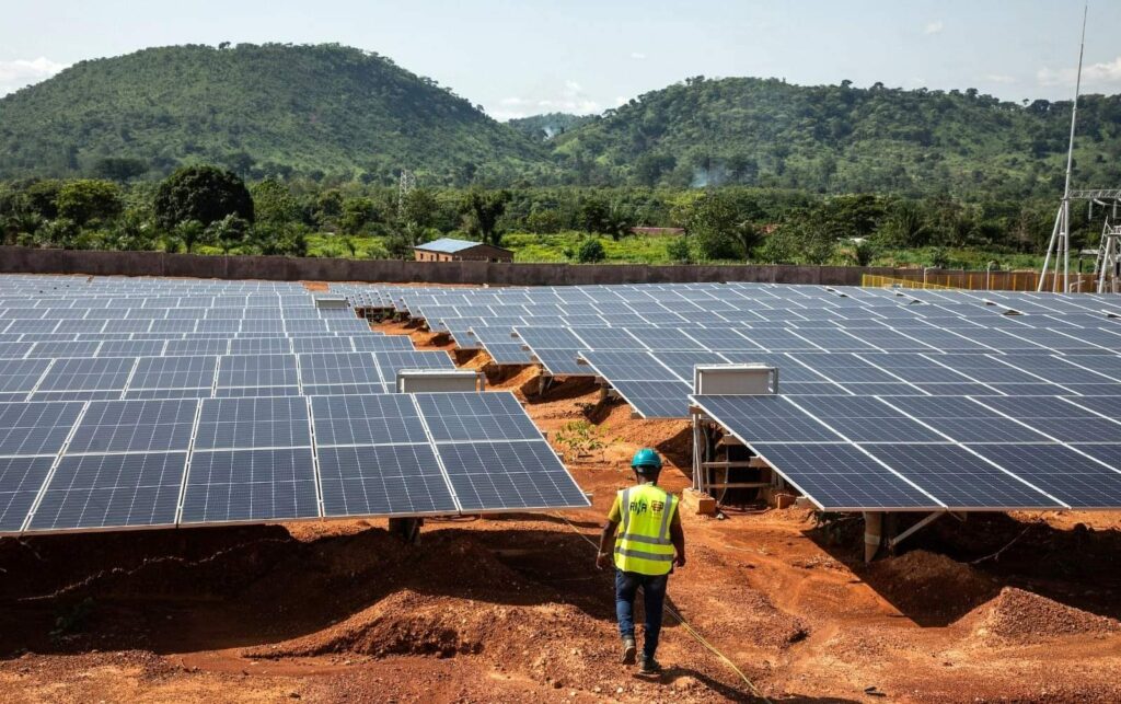 Mali centrale solaire