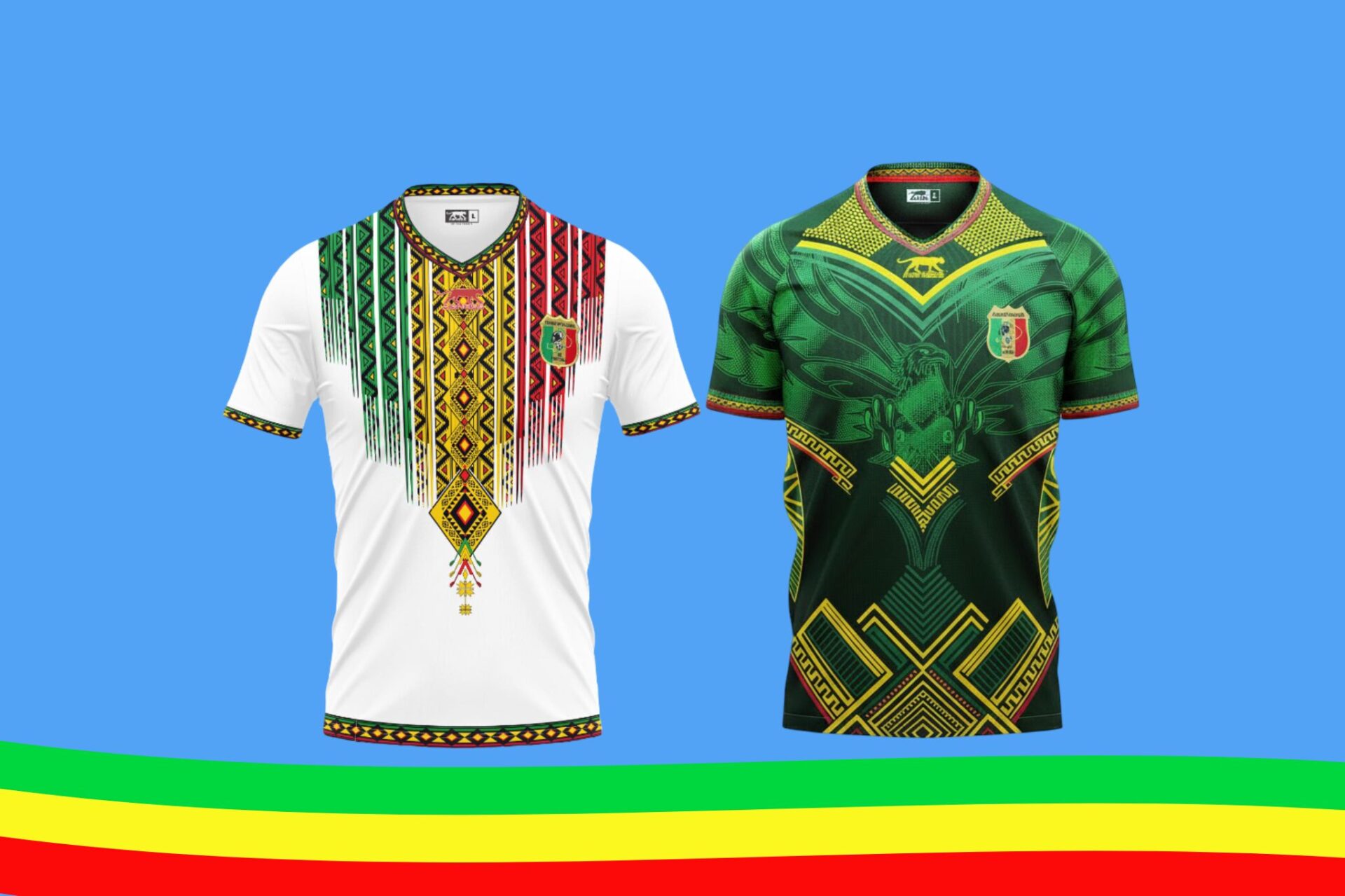 nouveaux maillots des Aigles